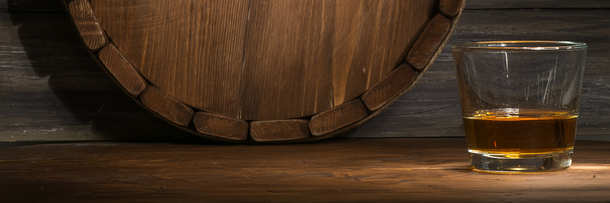 Barrel Bourbon Whiskey Glass